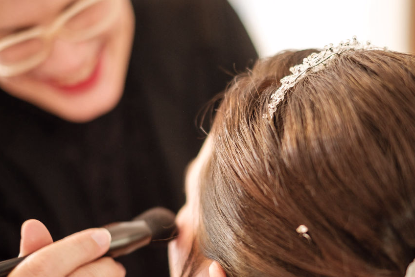 Make Up und Hairstyling durch unsere Makeup-Artist